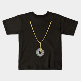 Blood VS Water Hidden Immunity Idol Necklace YELLOW Kids T-Shirt